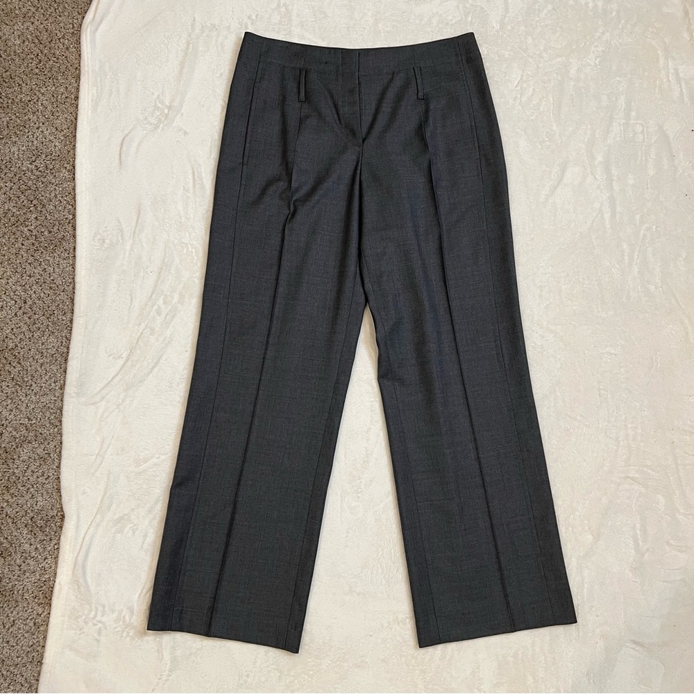 Gunex 100% virgin wool gray trousers 8